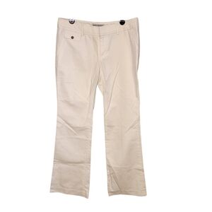 Banana Republic White Ryan Fit Trousers